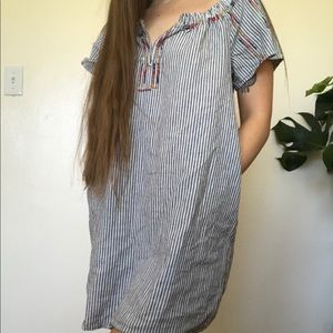 Striped prairie dress